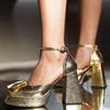Роскошные босоножки, женская летняя обувь 2025 года, туфли на платформе, высокие каблуки, сексуальные, золотисто-серебряные, для вечеринок, танцев, стриптиза, женская обувь