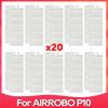 Подходит для робота-пылесоса AIRROBO P10 Комплект запасных частей Аксессуар Основная боковая щетка Hepa-фильтр Крышка щетки