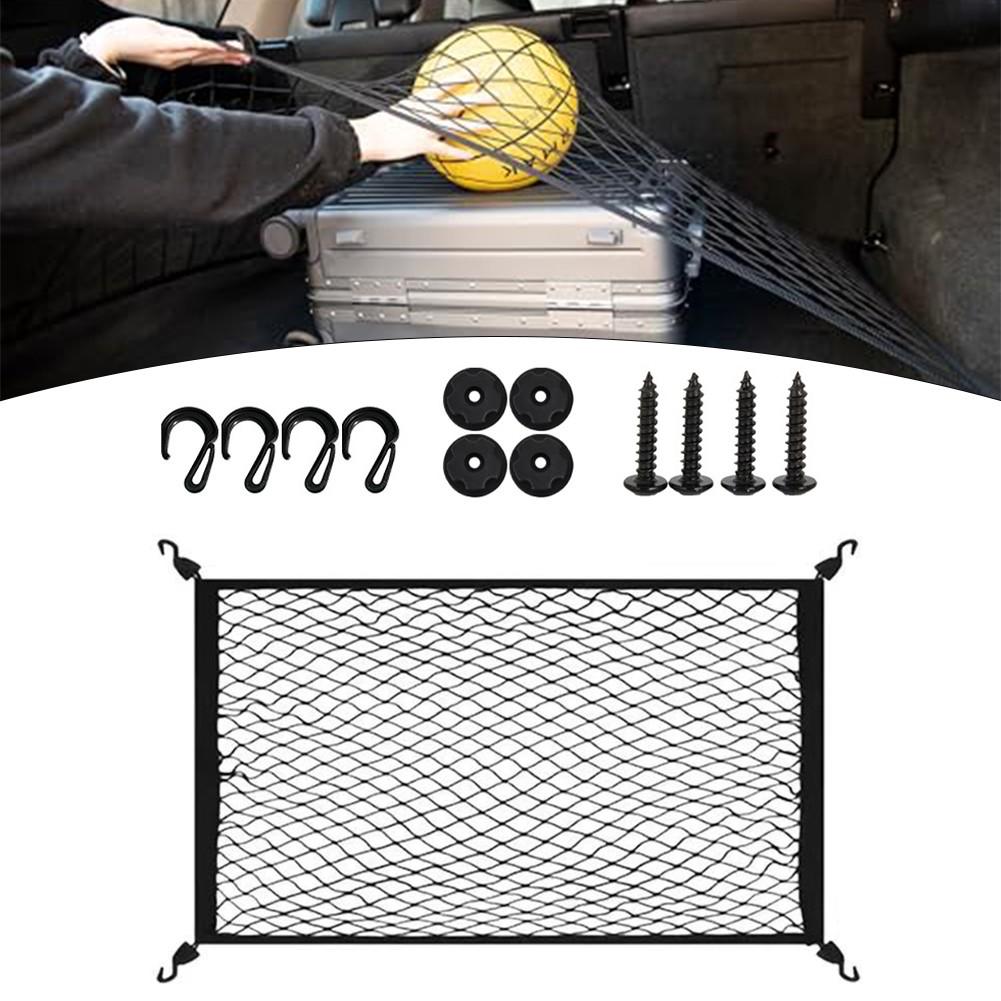 Abrasion Resistant Car Boot Net Elastic Cargo Net Luggage Net
