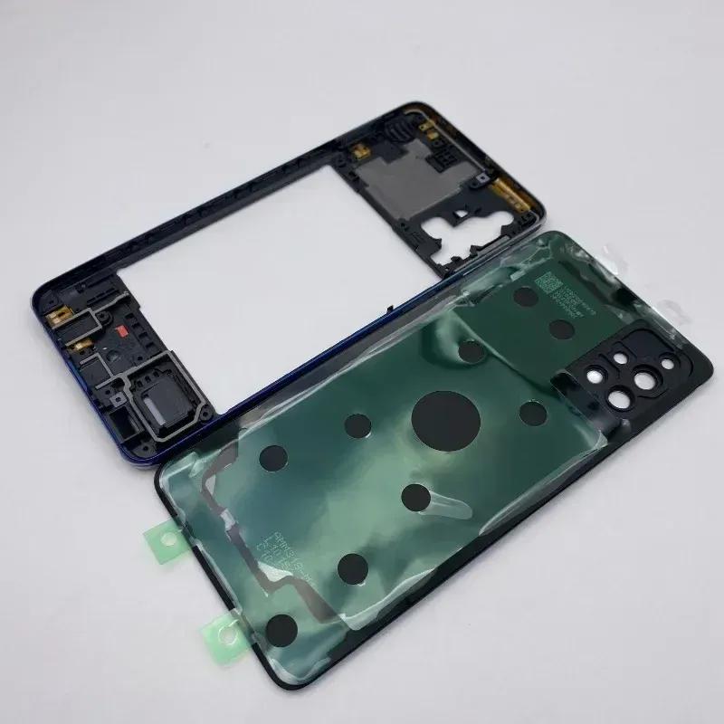 Housing Frame Back Cover for Samsung M31s M317F M317 Phone Middle Chassis Bezel with Rear Panel
