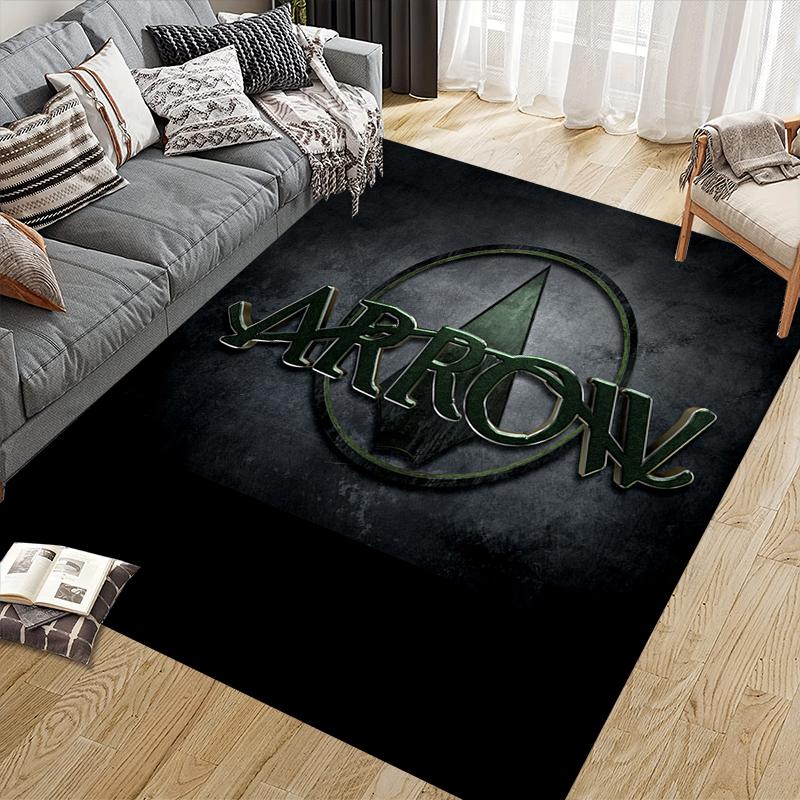 Arrow Square Area Rug, Non-Slip Floor Mat for Home Living Room, Perfect Gift for Fans.chl