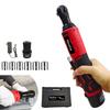 Hooha Rechargeable Ratchet Wrench, Multi-Function Electric Ratchet Wrench, 12V, 3/8" Drive, Max Torque 55Nm, 2.0Ah, Single Battery, Cordless, Forward/