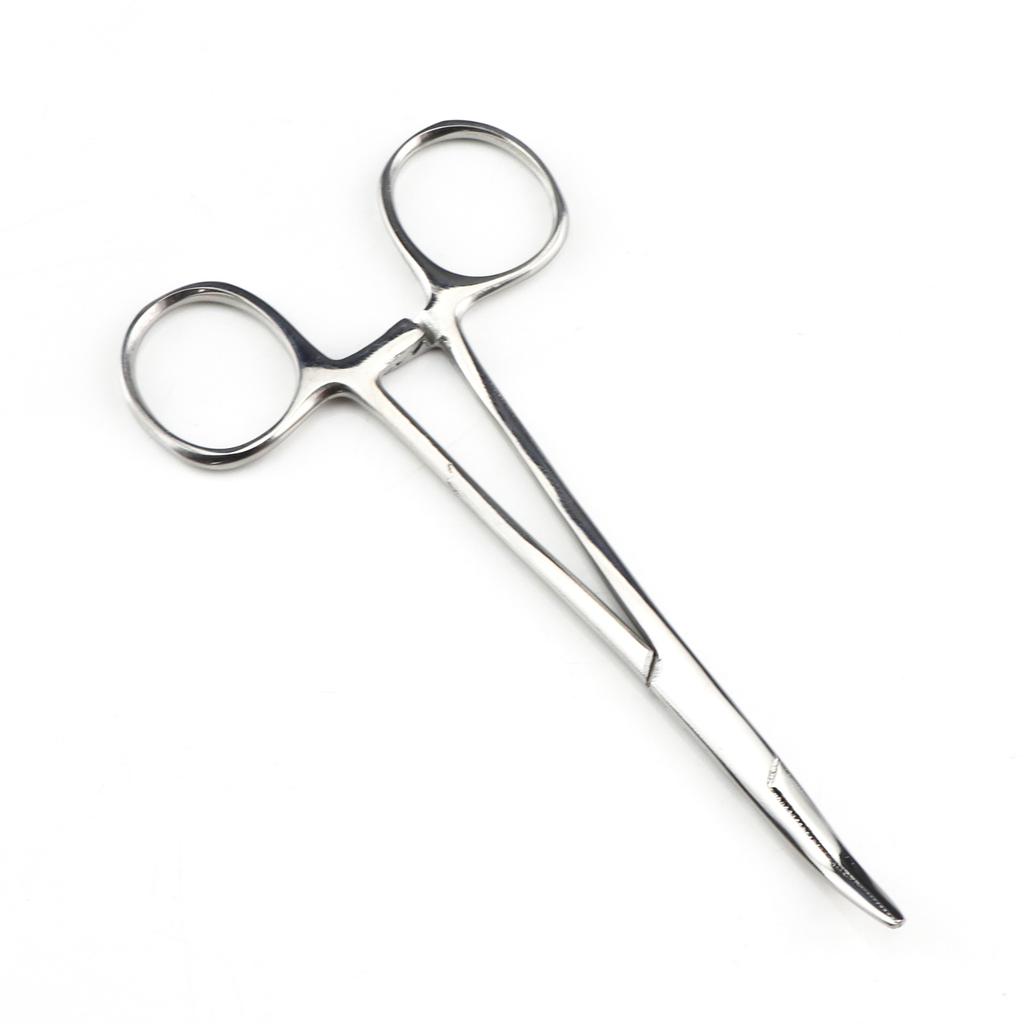 Stainless Steel Hemostatic Forceps Pet Supplies Large And Small Straight Elbow Hair Removal Cupping Forceps Pointed Mosquito Type Hemostatic Forceps