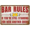 Vintage Tin Sign Home Decor Items Wall Decor Art Wall Mural Room Decoration Items Decor Men Retro Metal Sign Plate Bar Posters
