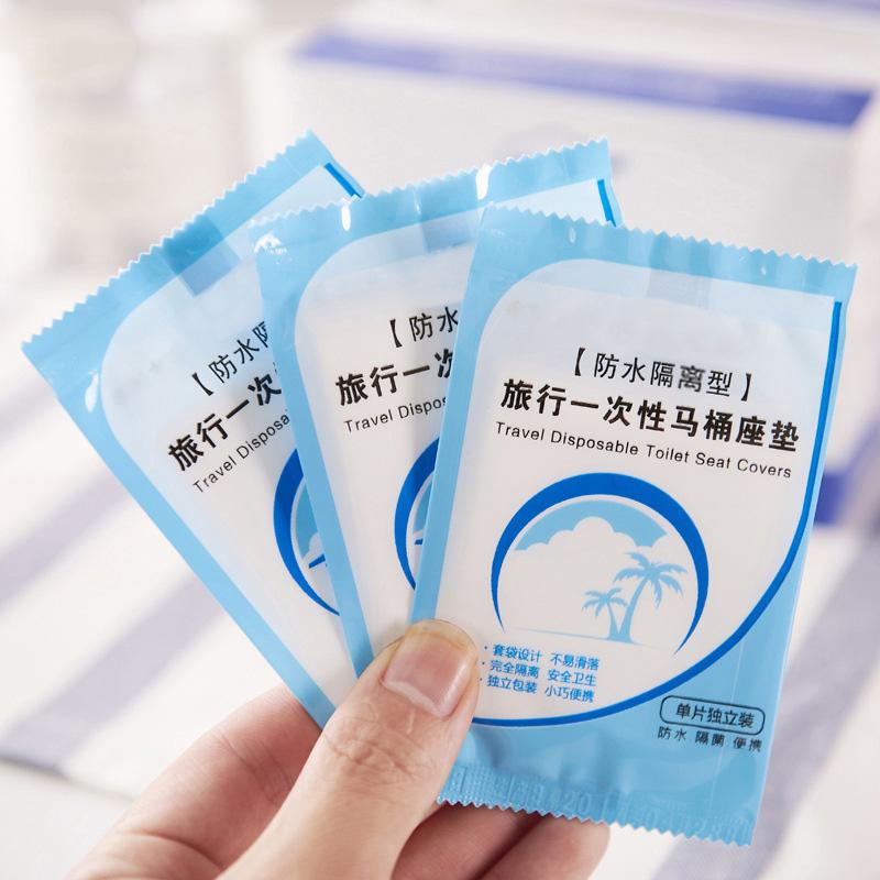 10/30/50 шт одноразовые чехлы на сиденья унитаза гигиенические общественные туалеты для путешествий и домашнего использования компактные герметичные антибактериальные защита
