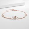 S925 Sterling Silver Double-Layer Four-Leaf Clover Bracelet - Luxurious Ins Style Women's Accessory
