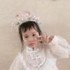 Beads Butterfly Fairy Hair Hoop Simulation Flower Flower Headdress Temperament Girls Garland  Women