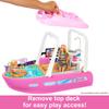 Горка для бассейна Barbie Dream Boat продана Кукла Барби Dress Up от 3 лет и старше, розовый HJV37 и приключения! (Кукла отдельно) Кукла/Дом