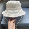 Модные панамы Складная шляпа-ведро Боб с широкими полями Защита от солнца с регулируемым подбородочным шнурком Кепки Для пляжной рыбалки Кепки Женские