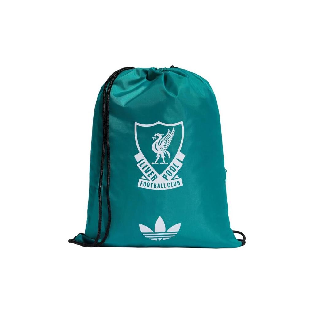 Adidas Originals Recycled Polyester Travel Storage Bag Unisex Sea Green White