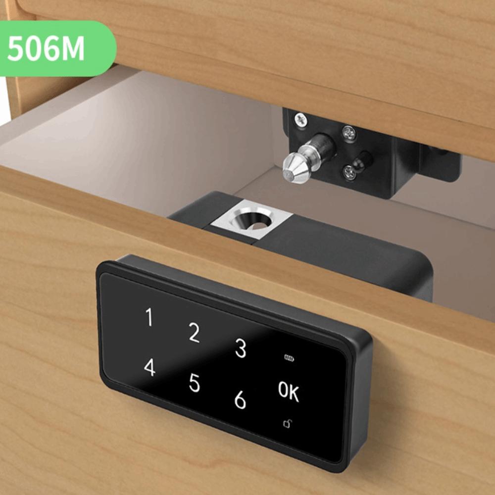 Electronic Fingerprint Drawer Lock Fingerprint Password Safety Lock  House