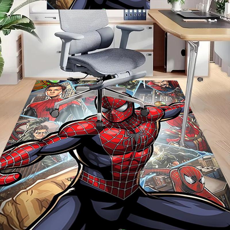 Spiderman Spiderverse Carpet For Playroom Bedroom Living Room Sofa Home Decorkids Game Area Rug Nonslip Floor Mat