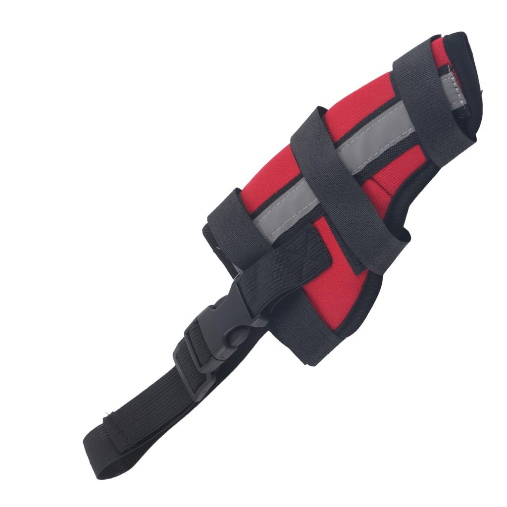 Бандаж на заднюю лапу собаки Комфортные наколенники для собаки Бандаж для заживления боли, вызванной операцией, со светоотражающей полосой XS