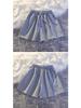 2025 Women's High-Waisted Loose American Style Casual Sports Shorts - Solid Color Summer Hot Pants