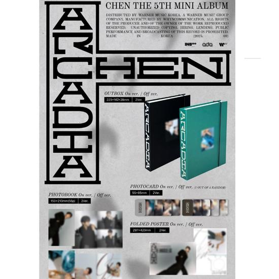 CHEN - mini 5th [Arcadia]  - Release 2025-09-29