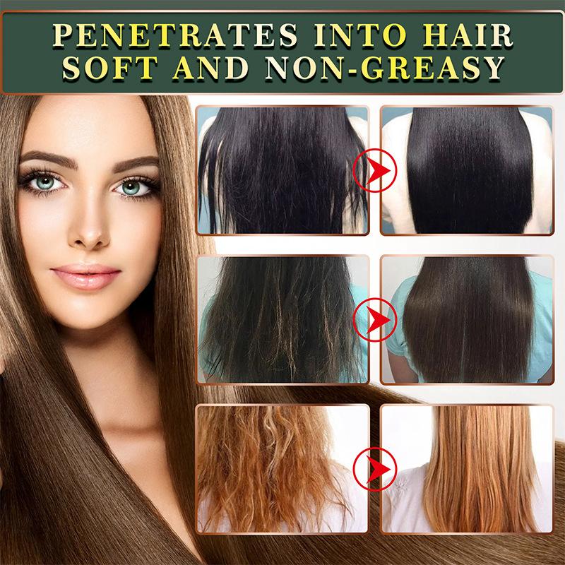 Moisturizing Hair Cream, Hair Oil Treatment for Damaged Hair, Keep Hair Smooth, Luxurious, Healthy