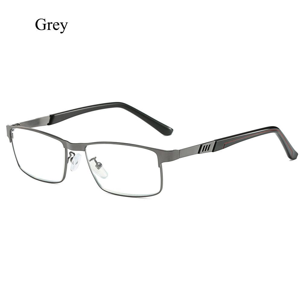 Stainless Steel Men Business Reading Glasses for Reader Mens Presbyopic Optical Glasses +1.0 1.5 2.0 2.5 3 3.5 4.0
