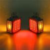 2Pcs 39 LED Tail Brake Light Turn Signal Side Marker Lamp For Truck Trailer Van