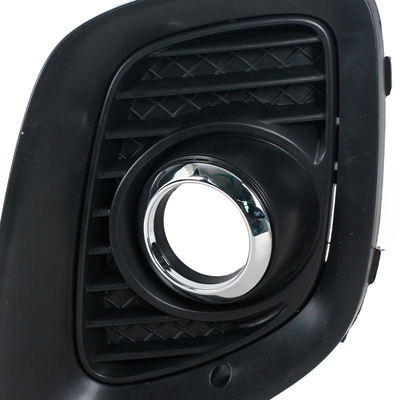 Car Front Bumper Fog Lamp Light Cover For Kia Picanto Morning 2015 2016 2017 Fog Light Grille Bezel Headlight Shell 86547-1Y520