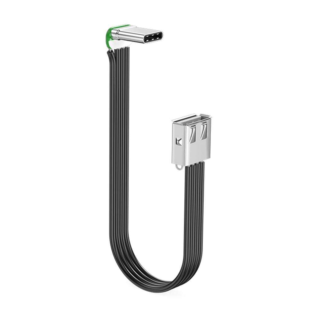 Адаптер USB C на USB 2.0, тип C, штекер на USB-гнездо, тип C, кабель OTG для ноутбука, компьютера, планшета