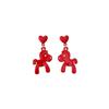Fashion Jewelry Chinese Style Pony Earrings Heart Star Horse Drop Earrings  Gift