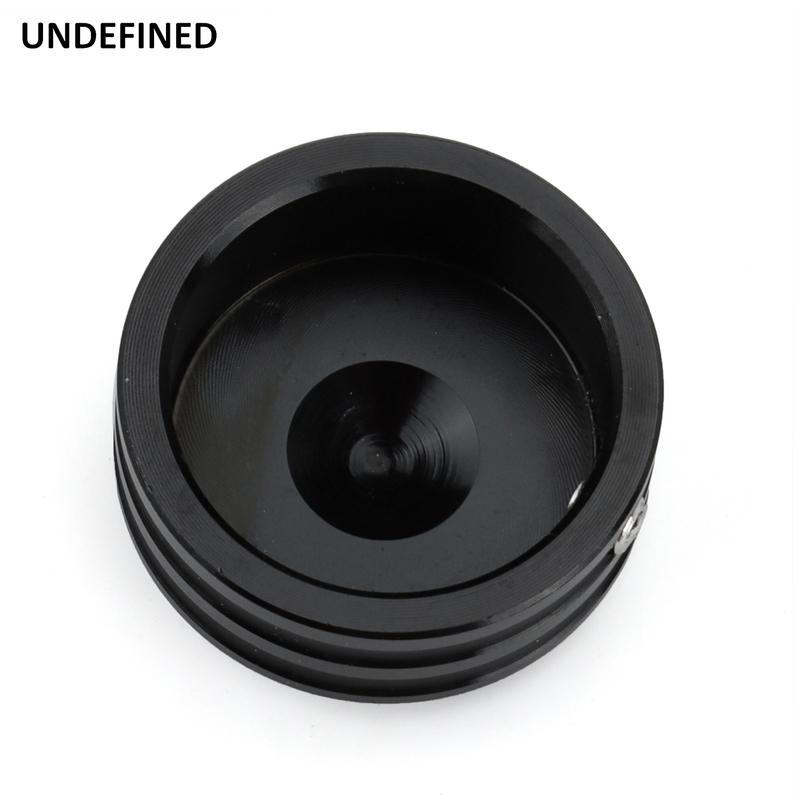 Rear Sprocket Flat Bolt Cover Caps for Harley Softail Fat Boy 1993-2023 Sportster XL 883 1200 Touring Road King Glides Black