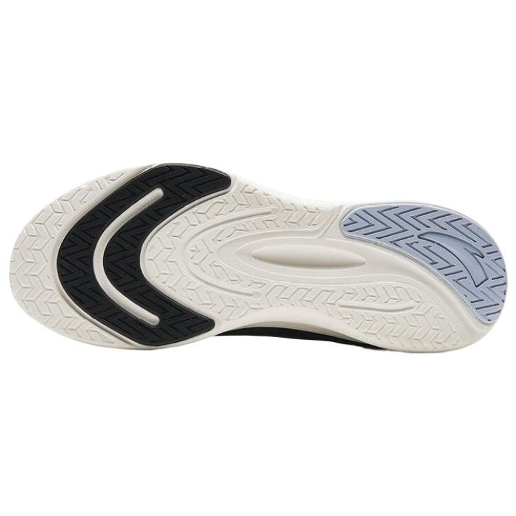 Anta Comfortable Non-Slip Wear-Resistant Low-Top Running Shoes Women Sneakers Black White 122335576-1