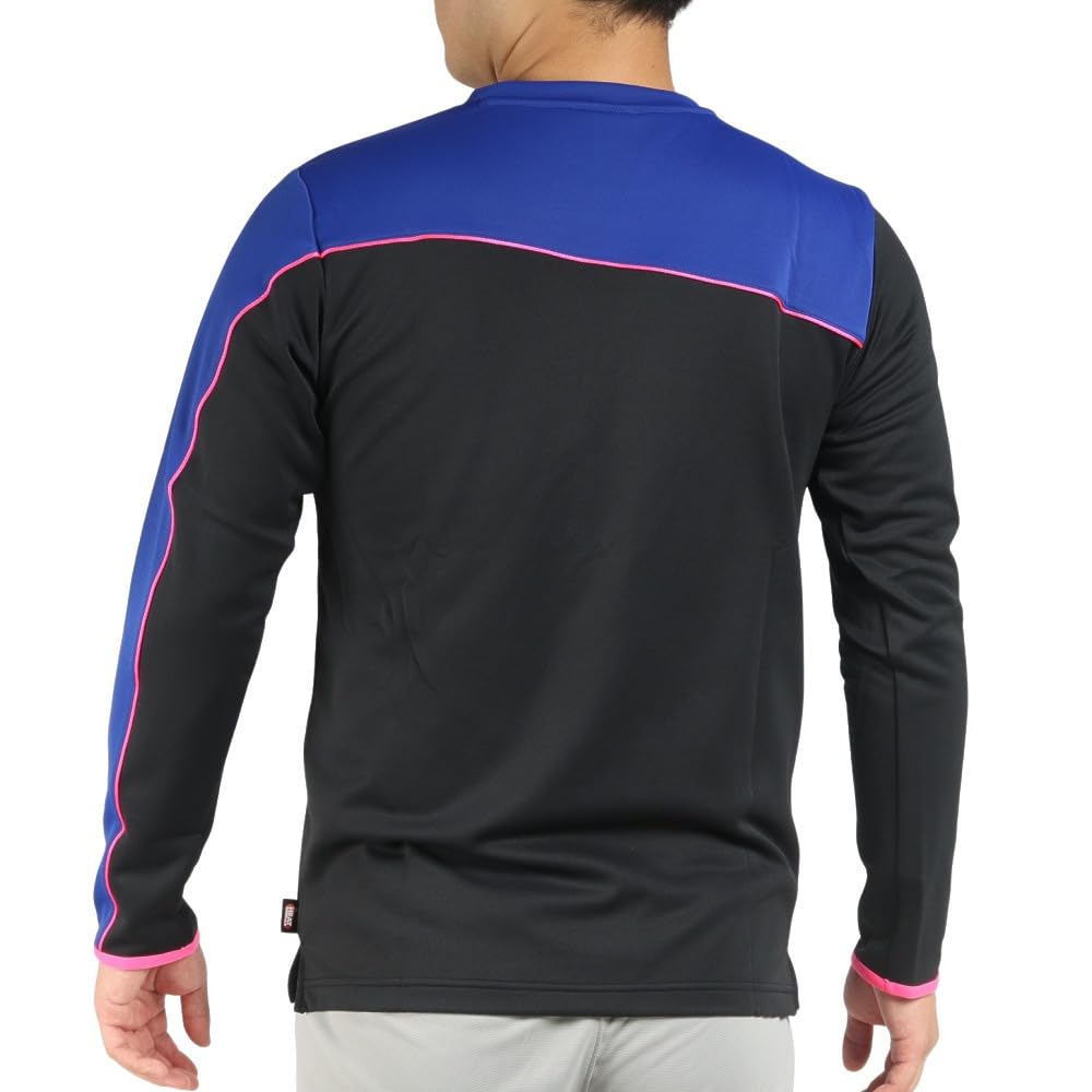YONEX Теннисная одежда Унисекс Легкий тренировочный джемпер 31048 2022FW Черный M 007
