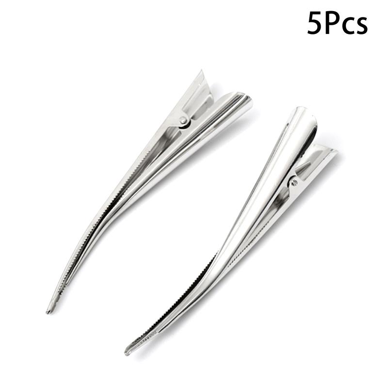 Длинные Металлические Зажимы для Волос Рожок Зажим Зажимы для Волос Аксессуары для Волос Утиный Клюв Парикмахерская Салон Наконечник Зажим