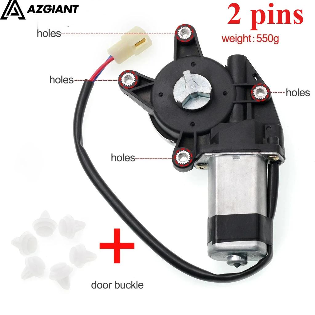 AZGIANT 12V/24V 4-контактный Y-образный мотор стеклоподъемника для электромобиля, мотор стеклоподъемника, регулятор стеклоподъемника, левый/правый для Mitsubishi Lance