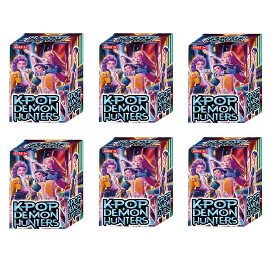 Kpop Demon Hunters Action Figure Blind box Toy Derpys Tiger Rumi Mira Zoey Sussy Figurine Doll For Fans Gift Surprise Gift
