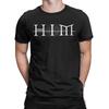 Him Band Ville Valo Razorblade Smoke Graphic Printed T Shirt for Men Women 100% Cotton Tee Shirt Clothes