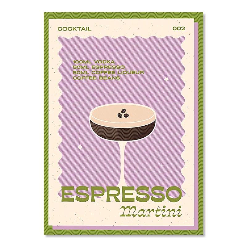 Плакат с коктейлем, мохито, соком, напитком, баром, винтажная настенная живопись, плакат на скандинавскую тему и принт, декоративная настенная картина для гостиной, Cuadros