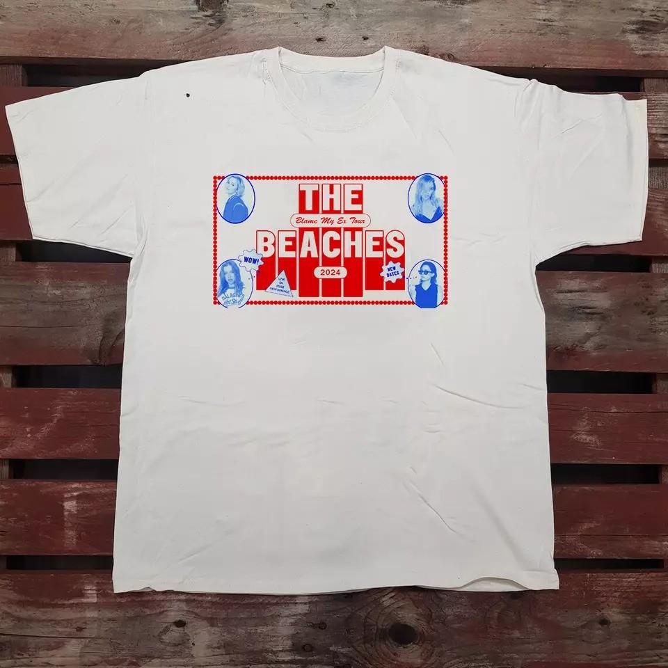 Футболка The Beaches Blame My Ex Tour 2024 Полный размер S-5XL SO318 Унисекс Футболка