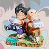 Фигурки персонажей аниме Dragon Ball Сон Гоку и Криллин Модель доставки молока Фигурки действий Периферийная кукла Модель из ПВХ Подарки Игрушки