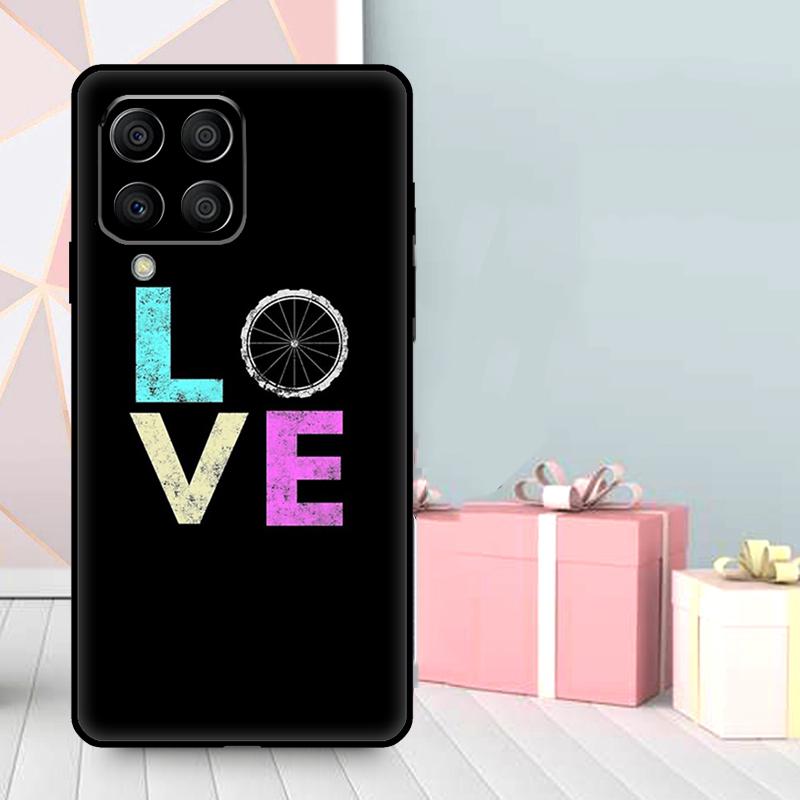Cycling Bicycle Cycle Funny Case For Samsung Galaxy M06 M11 M31 M14 M34 M54 M12 M32 M52 M15 M13 M16 M36 M56 M53 M35 M55