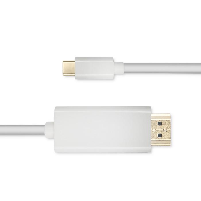 Qoltec Wall Charger 12W | 5V | 2.4A | USB + USB Type-C Cable
