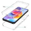 Двойной силиконовый чехол с полным покрытием на 360° для Samsung Galaxy A53 A52S A23 A12 A51 Honor 9X Redmi Note 11 10C iPhone 13 12 11 Pro Max прозрачный мягкий твердый чехол