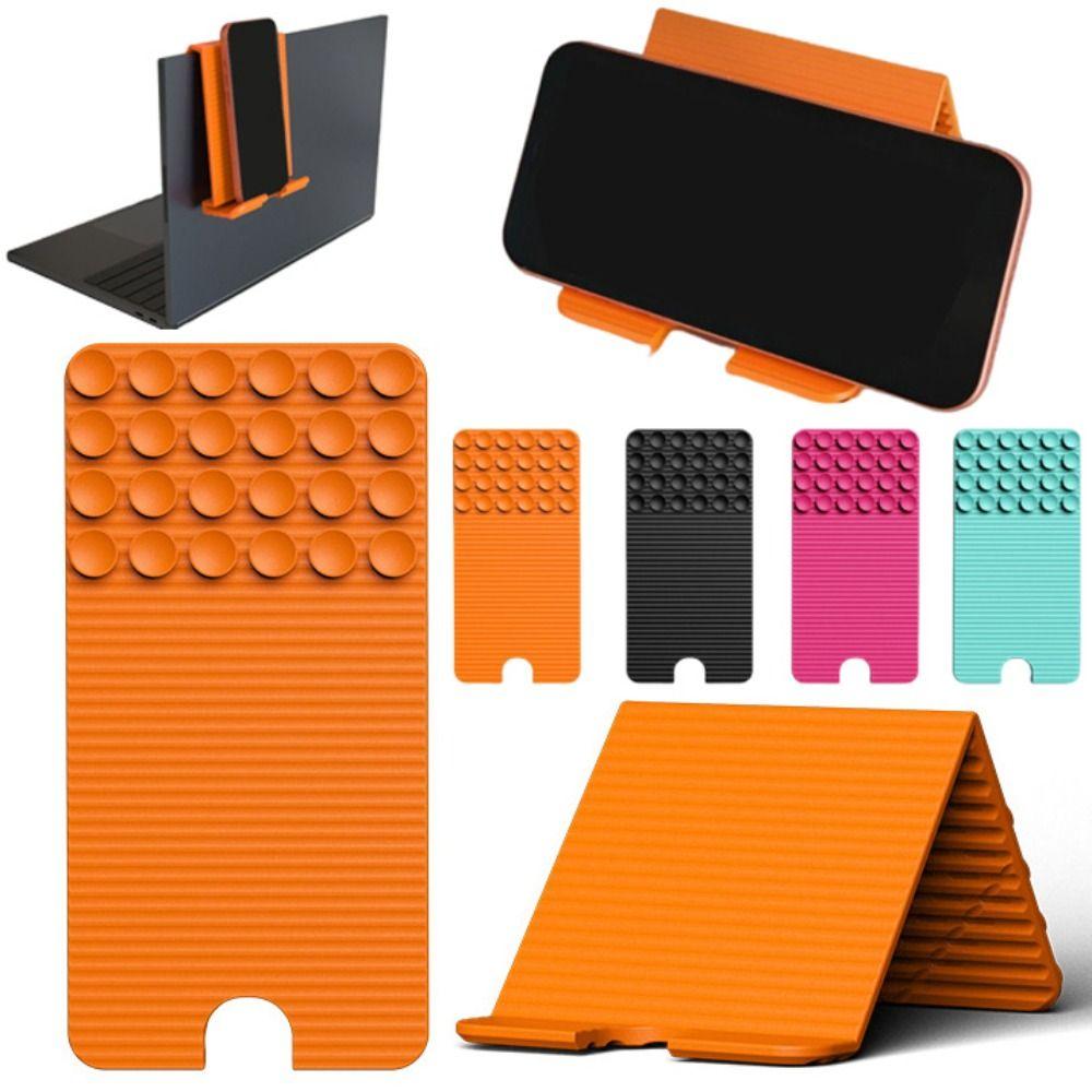 Silicone Foldable Phone Stand Bendable Desktop Tablet Stand Watching Videos