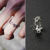 Male Ring Personality Jewelry Accessory Lustrous Fashion Hip-hop Irregular Thorns Couple Simple Decoration ADM