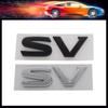 3D Premium SV S V Letters for UK Japan Japanese SUV Off Road Car Engine Hood Fender Trunk Tail Rear Decal Emblem Badge Sticker