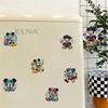 6Pcs Mickey Series Diamond Art Fridge Magnet Diamond Painting Refrigerator Magnet Diamond Painting Fridge Magnet for Adults Beginners