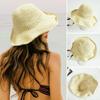 Wide Brim Straw Hat UV Protection Sunshade Cap Fashion Beach Hat for Outdoor Travel Trendy Look