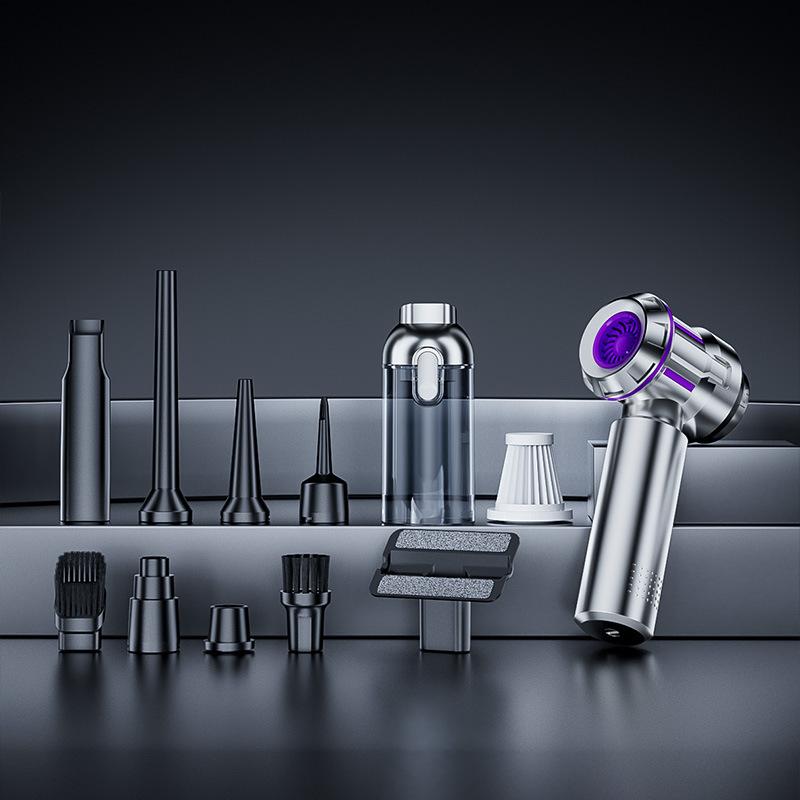 Трансграничный автомобильный пылесос, Бесщеточный двигатель, Мощный электрический воздуходув, Вакуумный насос, Ручной четыре-в-одном