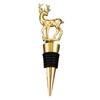 Christmas Deer Red Wine Stopper Food-grade Grape Red Wine Preservation Sealed Bottle Stopper Christmas Holiday
