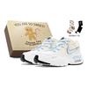 Air Max Fusion Treasure Girl Сетчатая, Кожаная Коробка для Обуви Низкие Повседневные Туфли Женские Синий Белый CJ1671-100(TeamS-CJS-BOX)