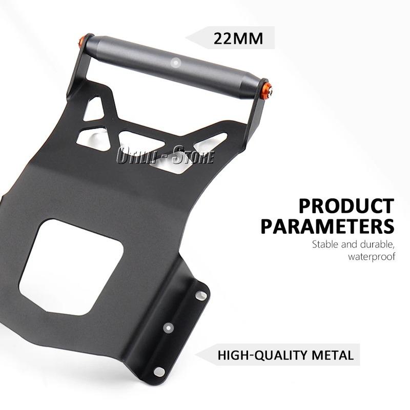 New 22mm For CFMOTO 800MT 800mt 800 MT 2023 2024 2025 Navigation Bracket GPS Mobile Smart Phone Charging Motorcycle Front Mid