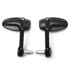 2Pcs CNC Motorcycle Bar End Black Rearview Side Mirrors for Triumph Speed Triple