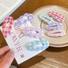 Acrylic Cloud Hair Clip Candy Color Korean Style Hairpin Gifts Plaid Hair Clip  Kids