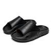 Male Comfortable Leather Slippers Homes In Indoor Slipper Summer Half Drag Mens Slip On Walking Shoes New Handmade Male Shoes